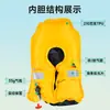 Chaleco Salvavidas Inflable Automático para Pesca, Uso en Embarcaciones para Adultos de Alta Flotabilidad, Chaleco Ligero Portátil