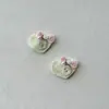 Super Rosa e Delicado Bolinhas Laço Coração Contas Doces Acessórios Grampo de Cabelo Capa de Celular Meias para Mala Roupa de Pet DIY
