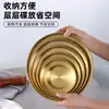 Plato Redondo Creativo de Acero Inoxidable Vajilla ins Plato para Comida Occidental Plato para Pasta Plato para Bistec Plato para Postre Plato Sombrero de Paja Plato OVNI