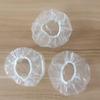 Cubiertas Desechables para Orejas en Stock Plástico PE Transparente Belleza Anti-Suciedad Baño Guantes Mayorista Protectores Engrosados Anti-Manchas de Aceite
