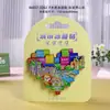 Pegatinas de madera para refrigerador de Zhangjiajie, recuerdos turísticos, lugar escénico de Guochao Wenchuang, pegatinas magnéticas para refrigerador de la ciudad, venta al por mayor