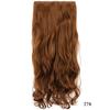 Peluca Transfronteriza Fabricante Mayorista Clip de Una Pieza Extensiones de Cabello Largo Rizado de Cinco Clips Piezas de Peluca de Comercio Exterior Europeo y Americano