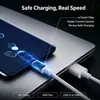 Cabezal de Carga Rápida Super Cargador 6A Aplicable Xiaomi Huawei Cable de Datos Tipo-C para Teléfono Móvil Multilongitud Opcional