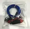 Luz ambiental de línea de falda de luz fría EL retroiluminada, luz de decoración de coche, luz ambiental USB, línea de un solo lado, encendedor de cigarrillos de 12V