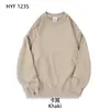 Sudadera de algodón puro con cuello redondo, camisa cultural, camisa publicitaria, ropa de trabajo para grupos, admite patrones y logotipos personalizados