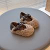 Zapatos de Algodón Casuales con Suela Gruesa y Forro de Felpa para Niños 2025 Invierno Nuevos Zapatos de Niña con Lazo y Piel Estilo K