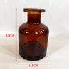 Botella de Aromaterapia, Botella Vacía, Taza de Vidrio de Panza Grande, Adorno de Manualidades Transparente, Difusor de Ratán sin Llama, Descuento