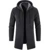 Cárdigan de moda handsome todo partido con forro polar Otoño e Invierno transfronterizo Suéter exterior de chenilla Suéter de punto Abrigo de suéter Abrigo para hombre Pantalón