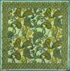 Pañuelo Retro Pequeño Floral Estampado Doble Cara Personalizado Imitación Seda para Hombre Exportación Exportación Admite Fotos y Muestras Logotipo