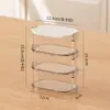 Caixa de armazenamento de temperos cozinha tempero alimentício de grau doméstico conjunto de caixas de temperos com compartimentos, potes de sal e glutamato monossódico, potes de temperos