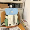Mochila Nueva para Niños Estilo Coreano Moderna y Genial Gran Capacidad para Viajes al Aire Libre Montañismo Bolsa para Niños y Niñas Jardín de Infancia Mochila Escolar Pequeña
