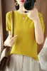 Camiseta de Algodão Puro com Gola Redonda, Mangas Curtas, Padrão Diamante, Borda Rolada, Estampa Diamante Vintage e Barra Rolada para um Look Casual e Versátil