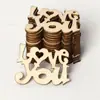 Suministro Directo de Fábrica Letras Inglesas de Madera Suministros para Bodas Decoración de Escena para el Día de San Valentín Letras Inglesas para Pasteles