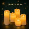 Velas electrónicas LED, velas en forma de lágrima, velas decorativas para bodas, hoteles y eventos, creando una atmósfera festiva