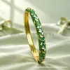 Pulsera floral de vid transfronteriza europea y americana con lazo, esmalte cloisonné, esmalte vintage, goteo de aceite, adornada con diamantes, diseño único