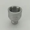Reductor de fundición de acero inoxidable 304, accesorio de rosca interior, conector de fontanería de diámetro variable 316 con rosca interior