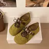 Zapatos de entrenamiento alemanes planos y modernos, estilo nuevo, combinados con bailarinas Mary Jane, colección otoño 2026, zapatos de mujer, estilo Boken