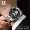 Popular Reloj Mecánico Hueco Totalmente Automático de Gama Alta para Hombre Resistente al Agua Reloj para Hombre Marca Famosa Reloj para Hombre Mecánico de Una Pieza Envío Directo