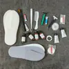 Kit de Itens Descartáveis para B&B: Escova de Dentes, Pente, Sabonete, Chinelos, Amenidades de Hotel, Pasta de Dente, Shampoo e Itens de Banho