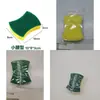 Esponja de doble cara para lavar platos, estropajo, paño de limpieza de cocina para ollas y sartenes, paño de limpieza mágico multifuncional