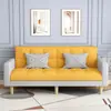 Sofá para salas pequeñas, modelo nuevo, tres plazas simple moderno, doble uso para apartamentos de alquiler, sofá cama plegable