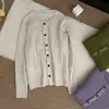 Cárdigan de punto trenzado morado y verde estilo retro coreano, suéter abrigo versátil de cuello redondo