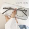 1347 nuevos lentes de alta gama lentes planos para hombre libro rojo pequeño avanzado TR90 para mujer se pueden equipar con armazones para miopía al por mayor