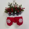 {Versão Personalizada} Guirlanda de Natal Cintilante Novo Produto Transfronteiriço, uma Guirlanda de Luva de Natal Brilhante