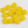 Opciones Multicolores 18mm Color Sólido Resina Transparente Camelia Fondo Plano Adornos Hechos a Mano para Fundas de Teléfono Accesorios de Manualidades