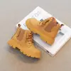 Botas Martin Infantis 2026 Nova Coleção Outono e Inverno Viagem ao Noroeste Infantil Botas Curtas Moda Versátil Pequenas Botas de Couro