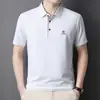 Camiseta de Manga Corta de Nuevo Estilo Verano 2026 en 9 Colores con Panel Frontal de Bloque de Color, Hecha de Tejido Waffle Elástico