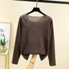 Blusas Térmicas Outono e Inverno para Mulheres, Novo Estilo com Forro de Lã e Espessadas, Camiseta Básica Plus Size para Mulheres Plus Size