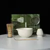 Nuevo Tazón de Matcha Rayado Cerámica Accesorios para Ceremonia del Té Batidor de Té Japonés 100 Púas Exclusivo Transfronterizo Venta al Por Mayor de Fábrica