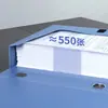 Envío Gratis Deli 5603 Caja para Archivos 55mm Carpeta para Documentos 36 Piezas/Caja Caja para Almacenamiento de Documentos de Oficina Dropshipping