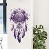 Nuevo Atrapasueños Artístico FX-E314 Morado Sueño Pluma Decoración de Pared de Fondo para Dormitorio Sala de Estar Pegatina de Pared Venta al por Mayor