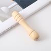 Raspador con mango de madera, accesorio con mango manual, cuchilla afilada de cobre puro, bola raspadora que no daña la ropa, removedor de vello de madera
