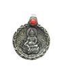 Collar de cuerda tejida al por mayor Xizang Dios Amarillo de la Riqueza zachilam cera de abeja thangka cuerda colgante universal joyería femenina masculina