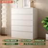 Cómoda de madera maciza con cajones, armario de almacenamiento sencillo y moderno, mesita de noche para dormitorio, sala de estar, armario con cajones