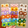 Diadema de Flores Nuevo Estilo 2025 Goma para el Pelo de Niña Cuerda para el Pelo Nueva de Otoño e Invierno para Niñas Adorno para la Cabeza Diadema Coreana para Niños