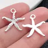 El Colgante de Aleación Plateada Brillante Más Vendido de Amazon con Forma de Sirena y Delfín para Pulsera, Collar, Llavero y Accesorios de Joyería DIY