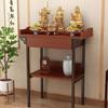 Mesa de Altar Doméstico, Altar Budista, Gabinete de Altar, Gabinete de Pie de Madera Maciza, Mesa de Ofrendas, Soporte para Incienso, Diseño Moderno Simple