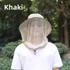 Gorra de Pesca Plegable Unisex para Exteriores con Malla Anti-Mosquitos, Tela Transpirable, Protección Solar UPF50+ para Senderismo y Camping