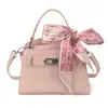 Bolso Kelly de Nicho Estilo Coreano Bolso de Mano Nuevo Primavera 2026 con Patrón de Lichi, Bolso Cruzado Vintage de Nicho