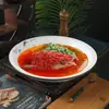Louças especiais para hotel, pratos criativos, louças domésticas, pratos de cerâmica para refogar, pratos especiais para entradas frias de restaurante e hotel, uso comercial