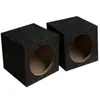 Caja de Audio para Coche Caja Vacía de Bocina de 6.5 Pulgadas Caja de Madera para el Hogar Altavoz de Prueba de Subwoofer para Coche Caja Cuadrada Pequeña Pasiva