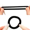 Elásticos de Borracha Universais em Caixa para Crianças e Adultos, Prendedores de Cabelo Coloridos Macaron para Rabo de Cavalo Alto, Alta Elasticidade, Não Puxam o Cabelo, Argolas de Cabelo