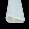 Tira de Vedação em U de Silicone Tira de Borda Anti-Colisão Tira Decorativa para Gabinete Mecânico Tira de Vedação de Borda de Segurança Pode Ser Personalizada