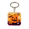 Nuevos Productos Transfronterizos, Llavero de Acrílico de Calabaza Fantasma, Adorno Colgante, Mayorista Fabricante de Pequeños Artículos de Yiwu