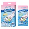 Parche Refrigerante Haishi Hainuo de 8 Piezas Sabor Fresa para Uso al Aire Libre en Verano, Parche de Compresa de Hielo para Reducir la Fiebre, Enfriamiento Físico, Parche de Hielo Refrescante