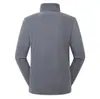 Jaqueta de Fleece para Homens e Mulheres, para Exterior na Primavera, Outono e Inverno, Moletom Espessado dos Dois Lados, Cardigã e Camada Interna para uma Jaqueta Softshell